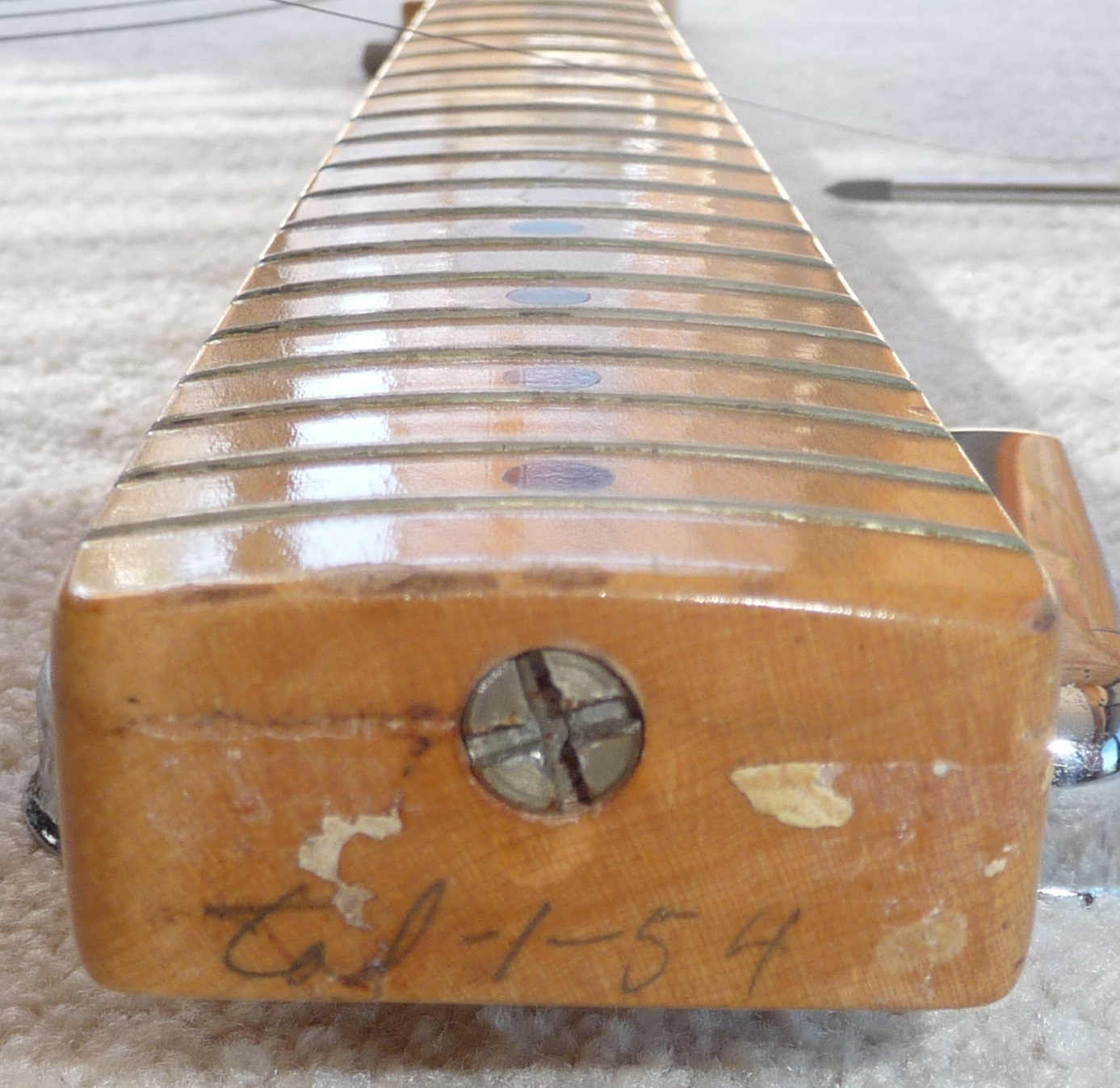 16 vintage fender esquire guitar 1954