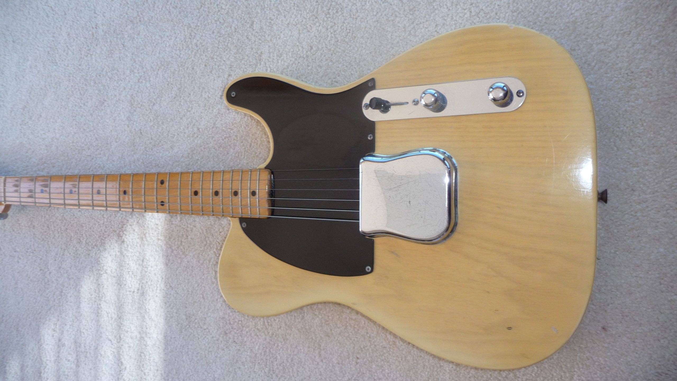 3-1 vintage fender esquire guitar 1954
